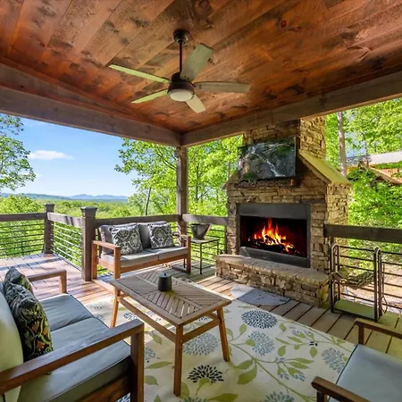 Villa Mountain Breeze - Mountain View Hot Tub Firepit